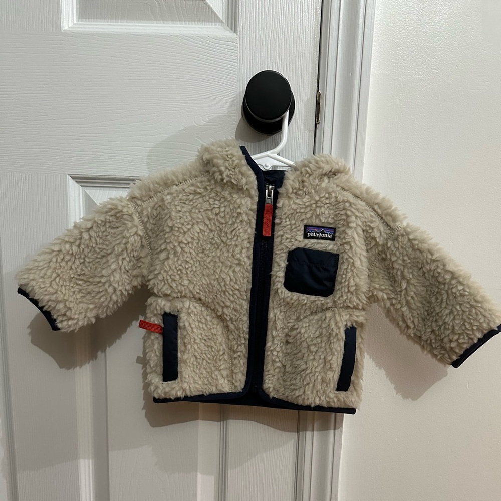 Patagonia 3-6 month jacket. Brand new with tags.